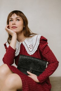 Almond Cross Body Bag