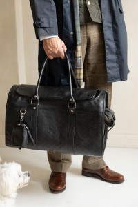 Leather Dog Carrier 'Leopold'